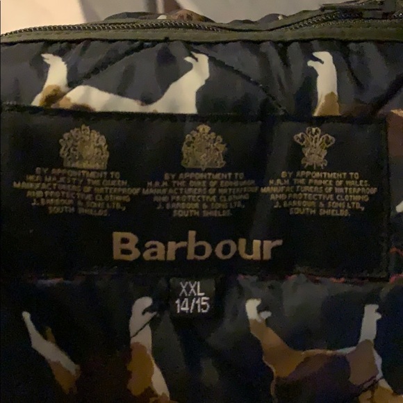 RARE Barbour dog print jacket - Picture 7 of 7